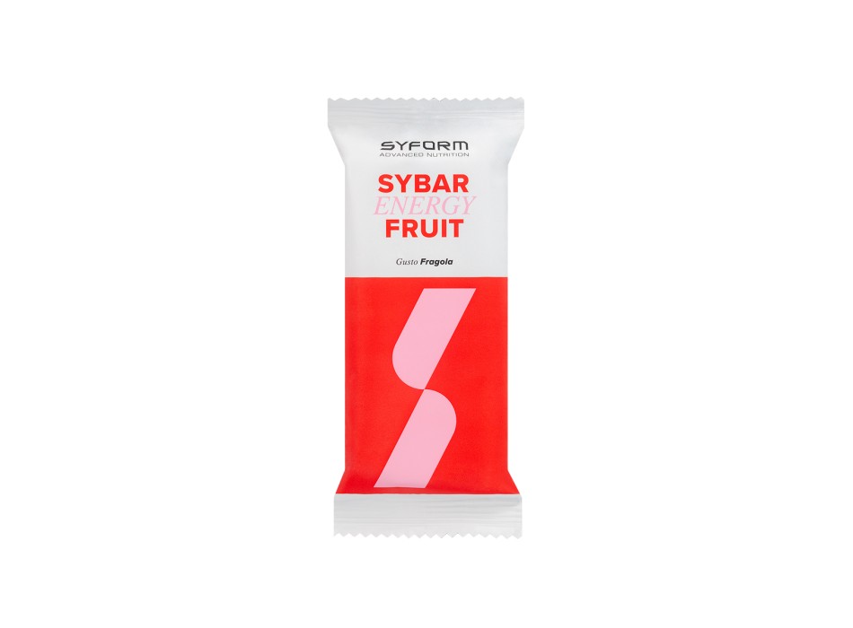 Sybar Energy Fruit Syform barretta energetica 40g  Fragola