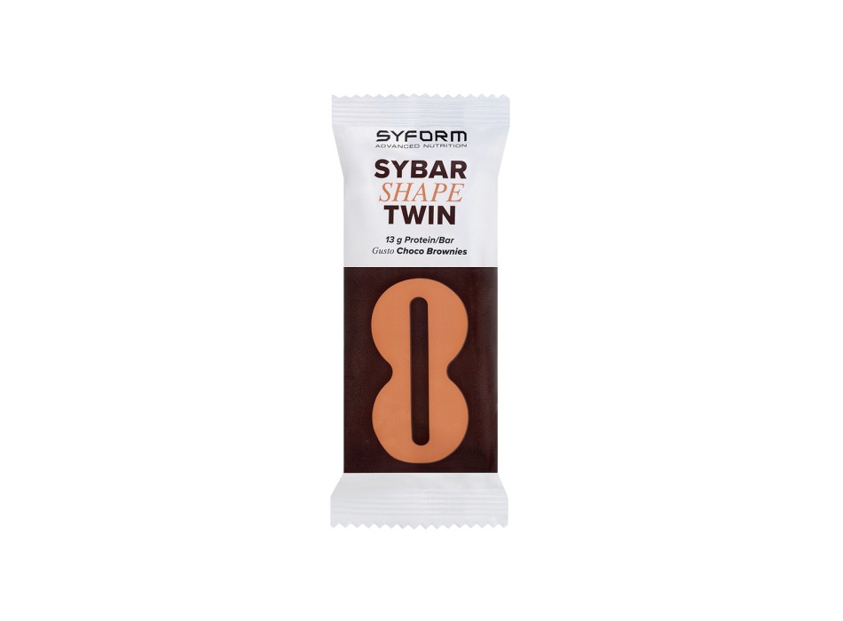 Sybar Shape Twin Syform Barretta Proteica Choco Brownies