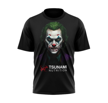 T-shirt Bad Smile Nera Tsunami Nutrition abbigliamento uomo nera