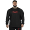 T-Shirt Box Logo Oversize Manica Lunga Tsunami Uomo Nera