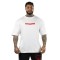 T-Shirt Box Logo Oversize Tsunami Uomo Bianco