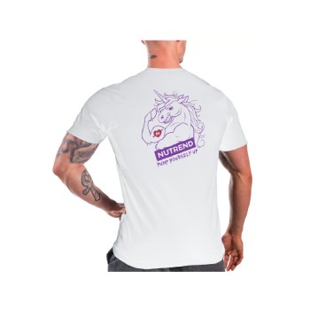 T-shirt Nutrend Pump Yourself Up Maglia Bodybuilding e Fitness Cotone 