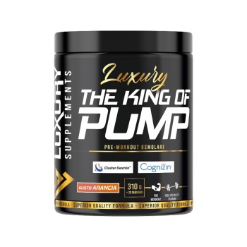 The King of Pump Luxury Supplements Pre-Workout Senza Caffeina Ossido Nitrico Ar