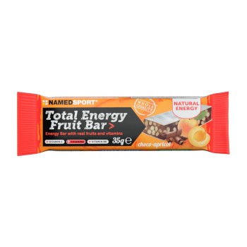 Total Energy Fruit Bar NAMEDSPORT Barretta Energetica Frutta Cereali Cioccolato 