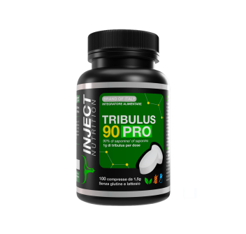 Tribulus 90 Pro Inject Nutrition tonico stimolante testosterone 100cpr