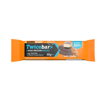 twicebar namedsport barretta proteica doppio strato 85g Biscotto
