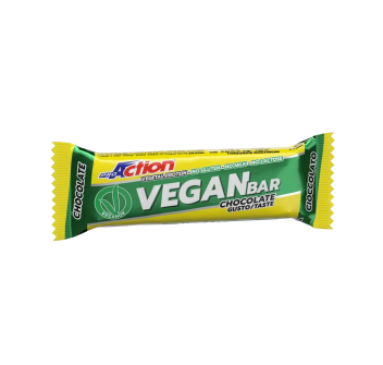 Vegan Bar Proaction barretta proteica vegetale 40g cioccolato