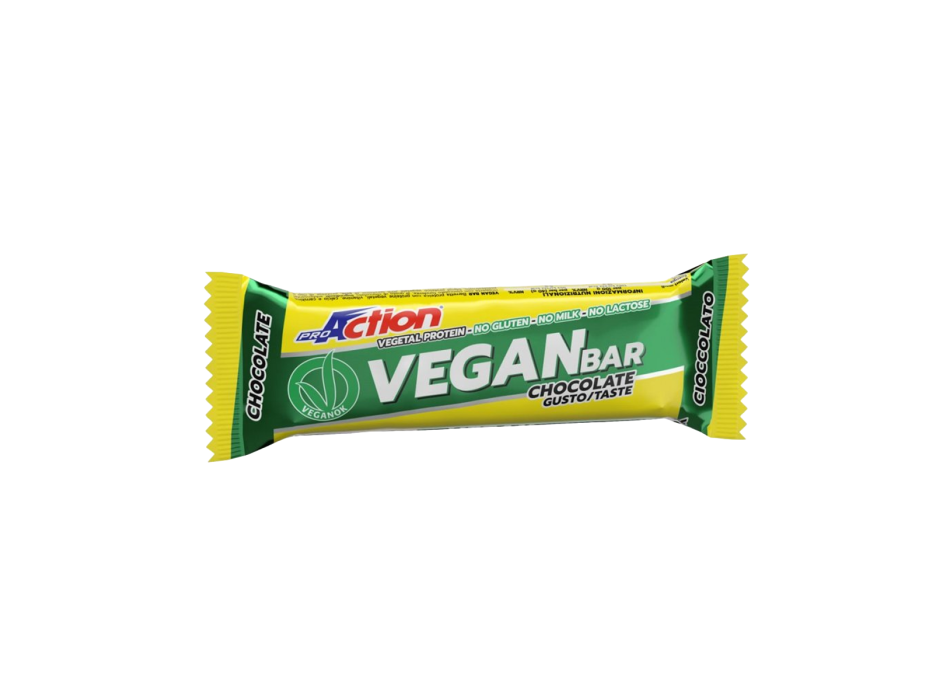 Vegan Bar Proaction barretta proteica vegetale 40g cioccolato