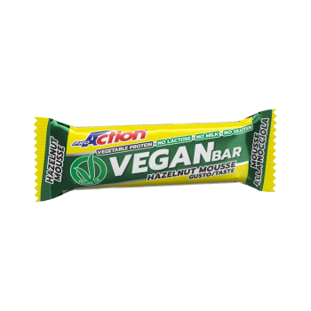 Vegan Bar Proaction barretta proteica vegetale 40g nocciola