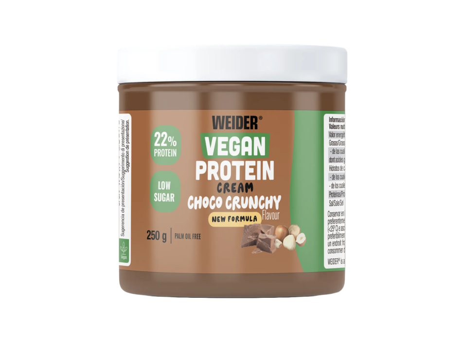Vegan Nut Protein Cream Weider crema spalmabile proteica vegana snack dolce 250g