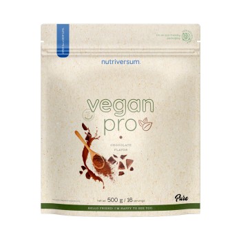 Vegan Pro Nutriversum Proteine Vegetali Isolate Pisello e Riso 500g Cioccolato