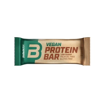 Vegan Protein Bar BioTechUSA barretta proteica vegetale 50g Cioccolato