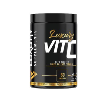 Vit C Luxury Supplements Vitamina C 1000mg Difese Immunitarie Antiossidante 60 c