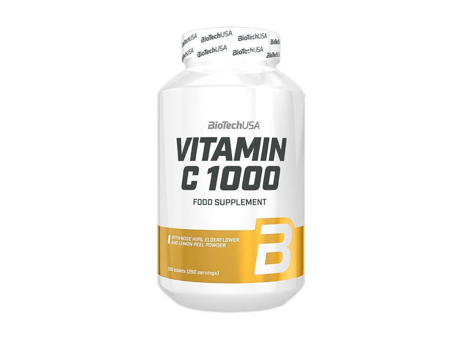 Vitamin C 1000 BioTechUSA integratore vitamina c bioflavonoidi 250 compresse