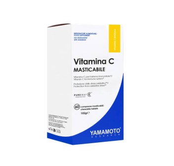 Vitamina C Masticabile Yamamoto Research integratore PureWay-C 60 compresse