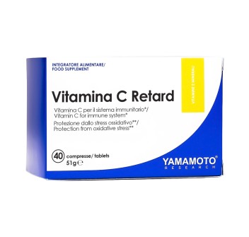 Vitamina C Retard Yamamoto Research integratore rilascio graduale 40 compresse