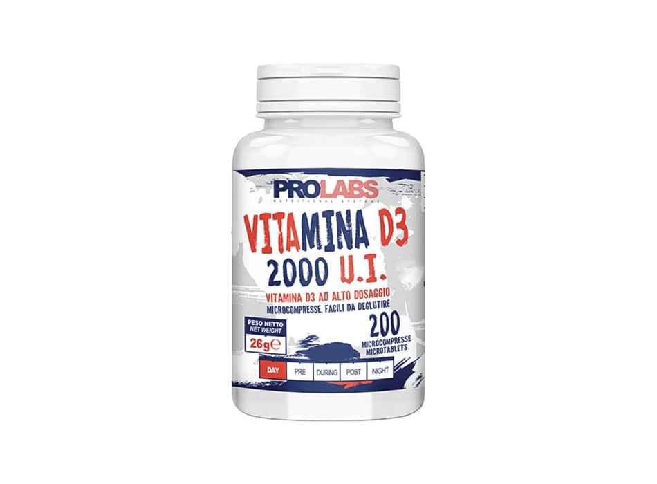 Vitamina D3 2.000 U.I. 200cpr