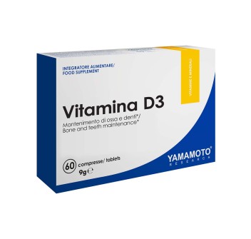 Vitamina D3 Yamamoto Nutrition integratore 2000 UI 60 compresse