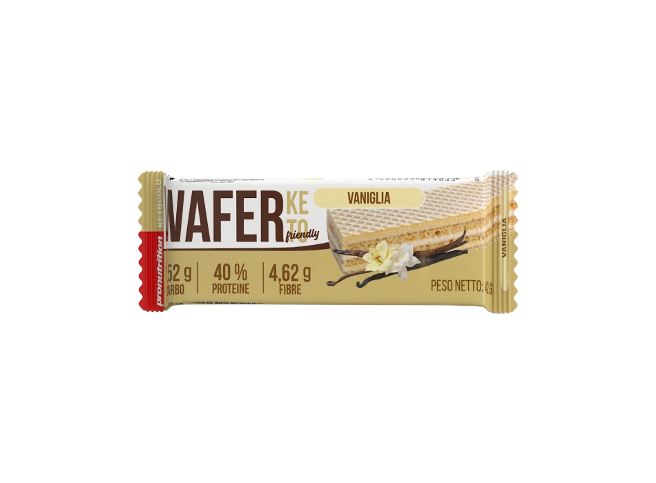 Wafer Keto Pro Nutrition snack 42g Vaniglia