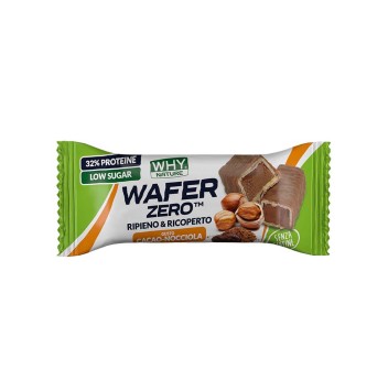 Wafer Zero Why Nature proteico no zuccheri 35g Cacao Nocciola
