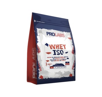 Whey Iso Prolabs proteine del siero del latte isolate 1kg Cioccolato