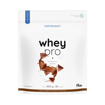 Whey Pro Nutriversum Busta Proteine del Siero di Latte 500g Cioccolato