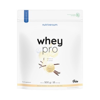Whey Pro Nutriversum Busta Proteine del Siero di Latte 500g Vaniglia