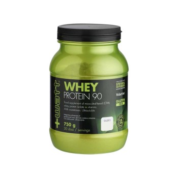 Whey Protein 90 +Watt proteine isolate del siero di latte 750gr Neutro