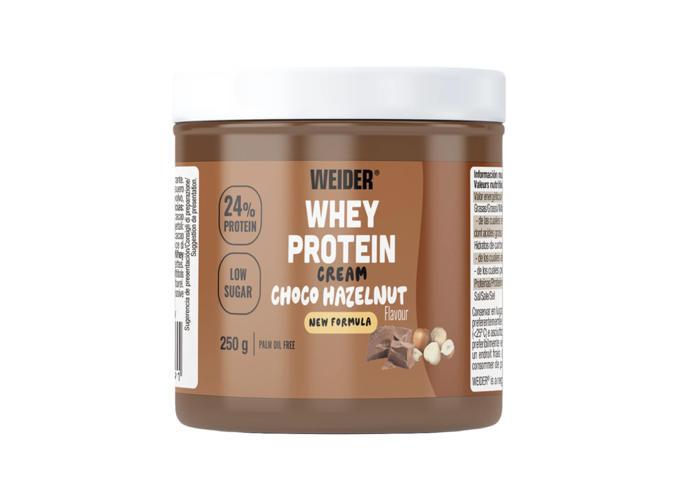 Whey Protein Cream Weider crema spalmabile proteica snack dolce 250g cioc nocc