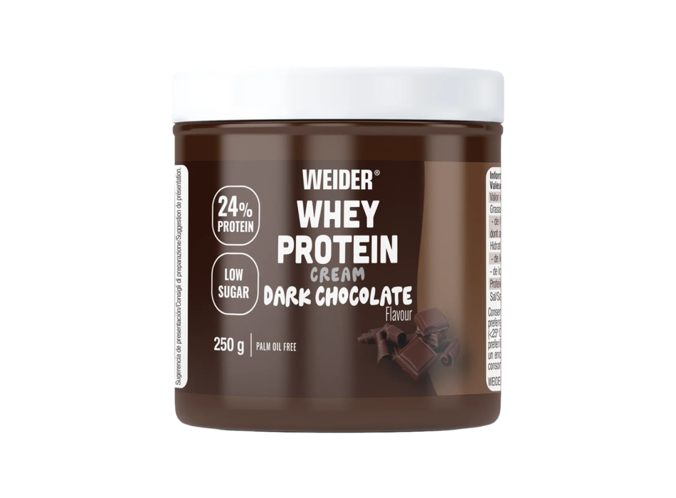 Whey Protein Cream Weider crema spalmabile proteica snack dolce 250g ciocc fond