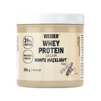 Whey Protein Cream Weider crema spalmabile proteica snack dolce 250g nocc bianco