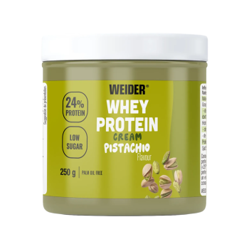 Whey Protein Cream Weider crema spalmabile proteica snack dolce 250g pistacchio