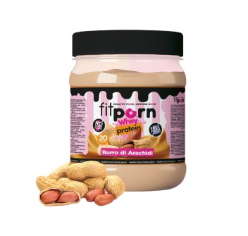 Whey Protein Isolate Fitporn proteine isolate del siero 900g Burro di Arachidi