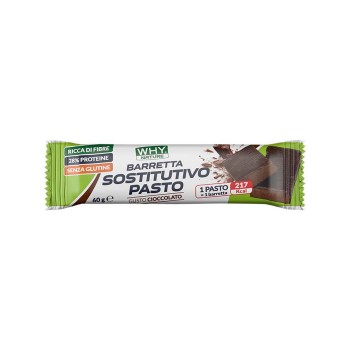 Why Nature barretta sostitutiva pasto 60g vitamine minerali Cioccolato