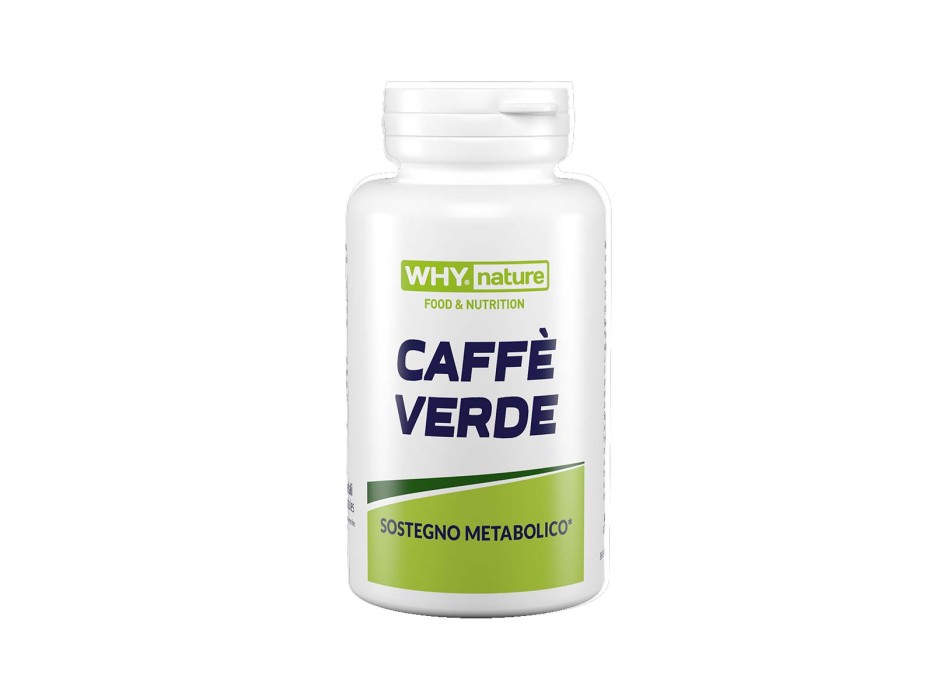 Why Nature Caffè Verde integratore tonico e metabolismo dei grassi 60 capsule