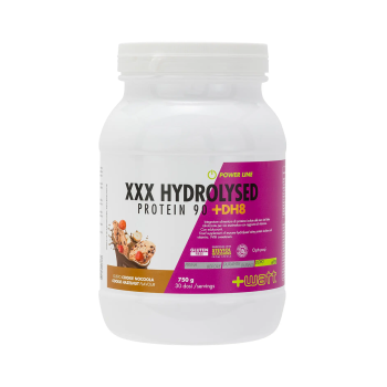 XXX Hydrolysed Protein 90 DH8 +Watt proteine siero idrolizzate 750g CookieNoccio
