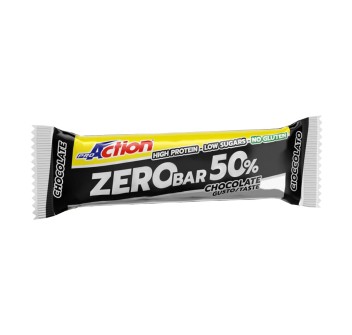 Zero Bar ProAction 60g Barretta Proteica Basso di Zuccheri Cioccolato
