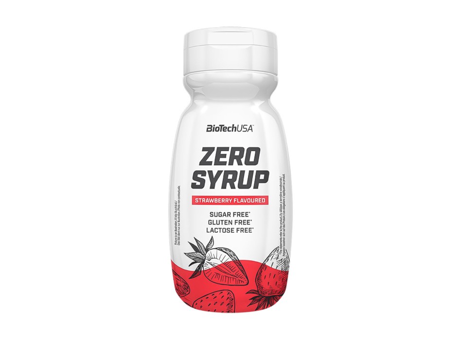 Zero Syrup BioTechUSA sciroppo dolce zero calorie 320ml Fragola