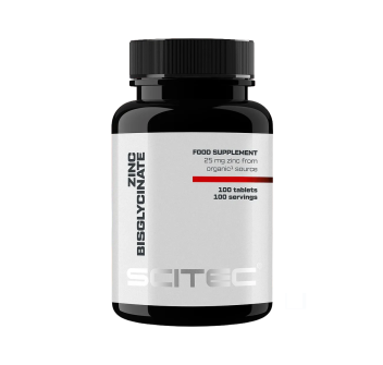 Zinc Bisglycinate Scitec Nutrition integratore di zinco bisglicinato 100cpr