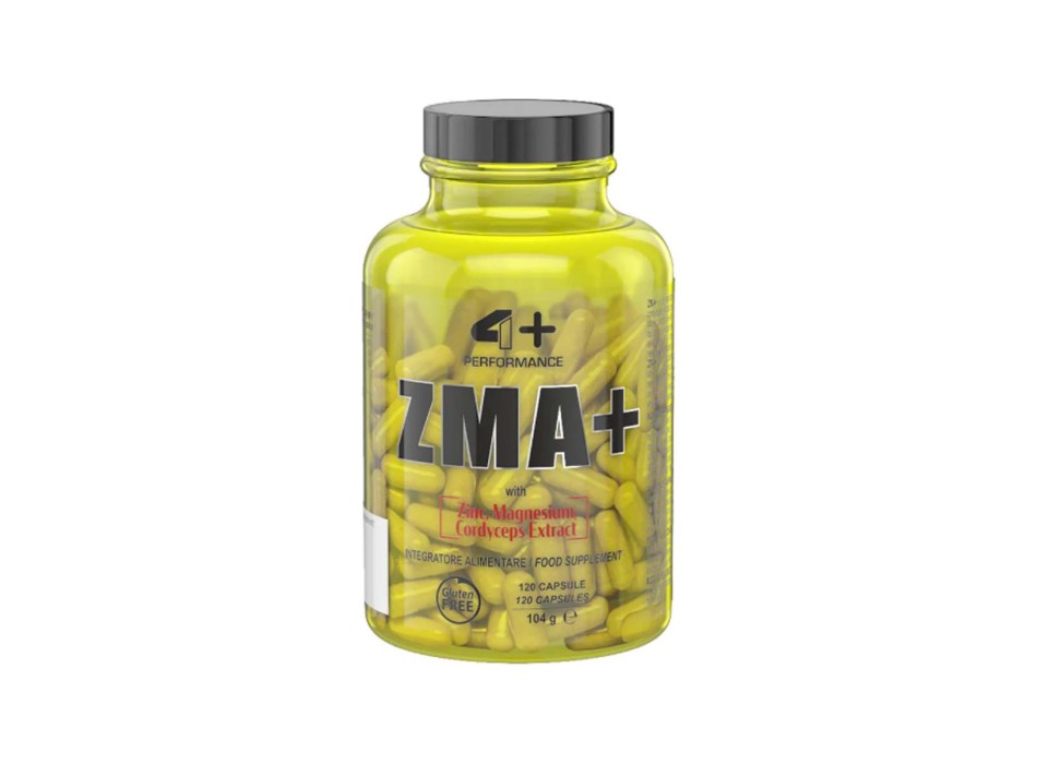 ZMA+ - Zinco, magnesio, vitamina B6 e cordyceps 4+ NUTRITION