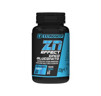 ZN Effect Eurosup Zinco Gluconato Difese Immunitarie Pelle 60cps